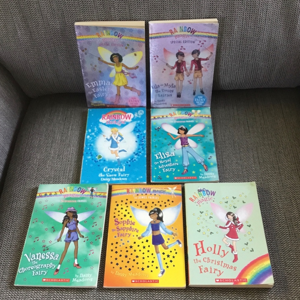 Rainbow Magic Book Bundle of 6 Daisy Meadows
